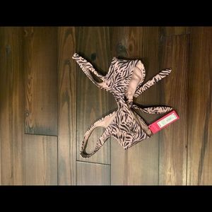 NEW Target Bikini Top Pink Zebra Print